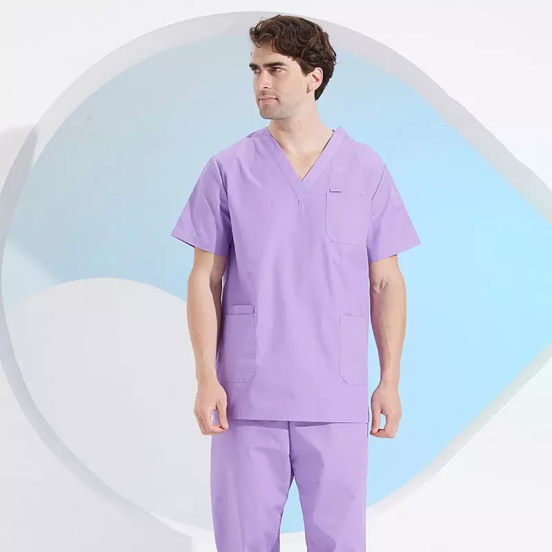 Męskie zarośla jednolite domowe ubranie szpitalne dla mężczyzn chirurgia lekarz pielęgniarka pracująca zestaw odzież medyczna chirurgicznych