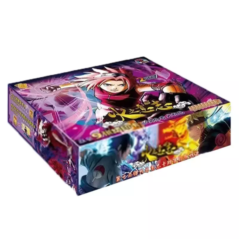 Naruto Card Series Anime Character Rare Flash SSR Card Deluxe Collection Edition Card Board Game Toys Children Gifts