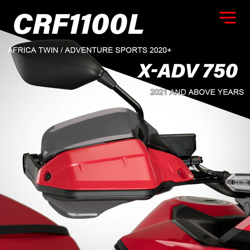 X-ADV-Parabrisas de mano XADV 750 para Honda, protector de manillar para Honda CRF 1100 L CRF1100L Africa Twin Adventure Sports 2020 2021