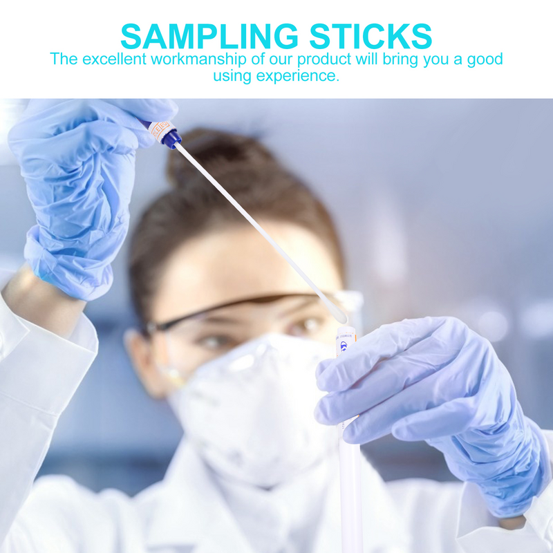 Sampling Swab Single Use Sticks Female Swabs Disposable Throat Collection Specimen Collecting