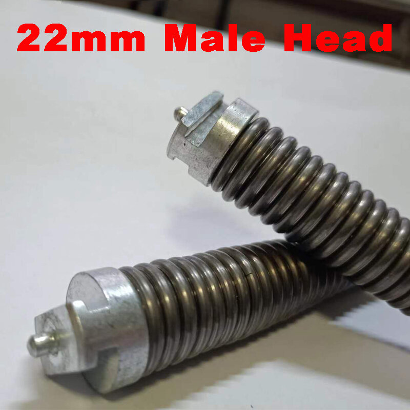 22mm fêmea a 16mm macho e 16mm fêmea a 22mm macho junta tubo draga dispositivo mola broca adaptador cabeça conector