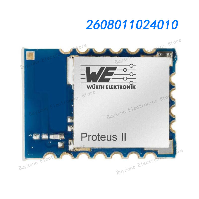 Módulo Bluetooth 2608011024010, 802.15.1, WIRL-BTLE, proteus-ii, 5,0 w/antena int