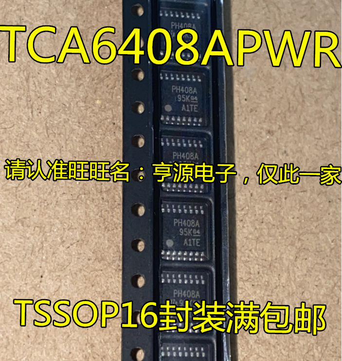 5 stücke original neue tca6408 tca6408apwr sieb gedruckt ph408a tssop16 pin interface extender chip