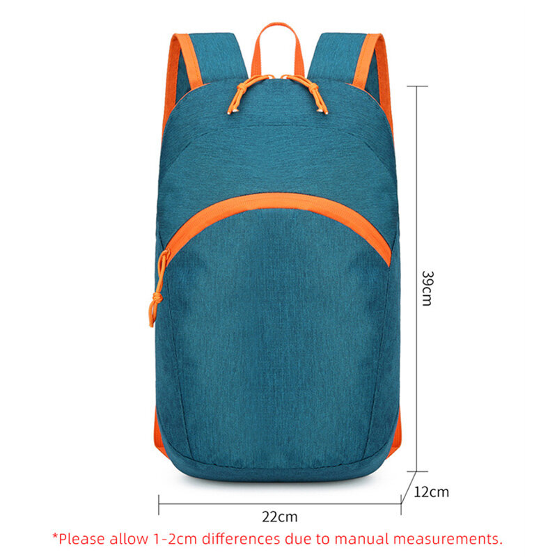 Mochila de viaje impermeable para mujer, bolsa deportiva portátil, ultraligera, plegable, para ir de compras y de ocio, mochilas escolares, XA583C