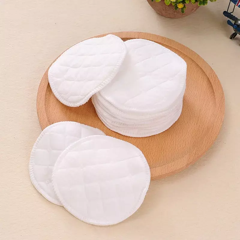 6/8/10pcs Reusable Nursing Breast Pads Washable Soft Absorbent Baby Breastfeeding Breast Cotton Pads for Pregnant Women