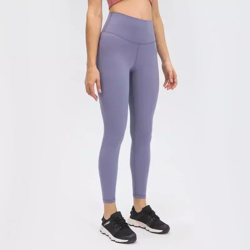 Ao celana olahraga wanita, Legging regang nyaman Yoga Push-up Gym pinggang tinggi
