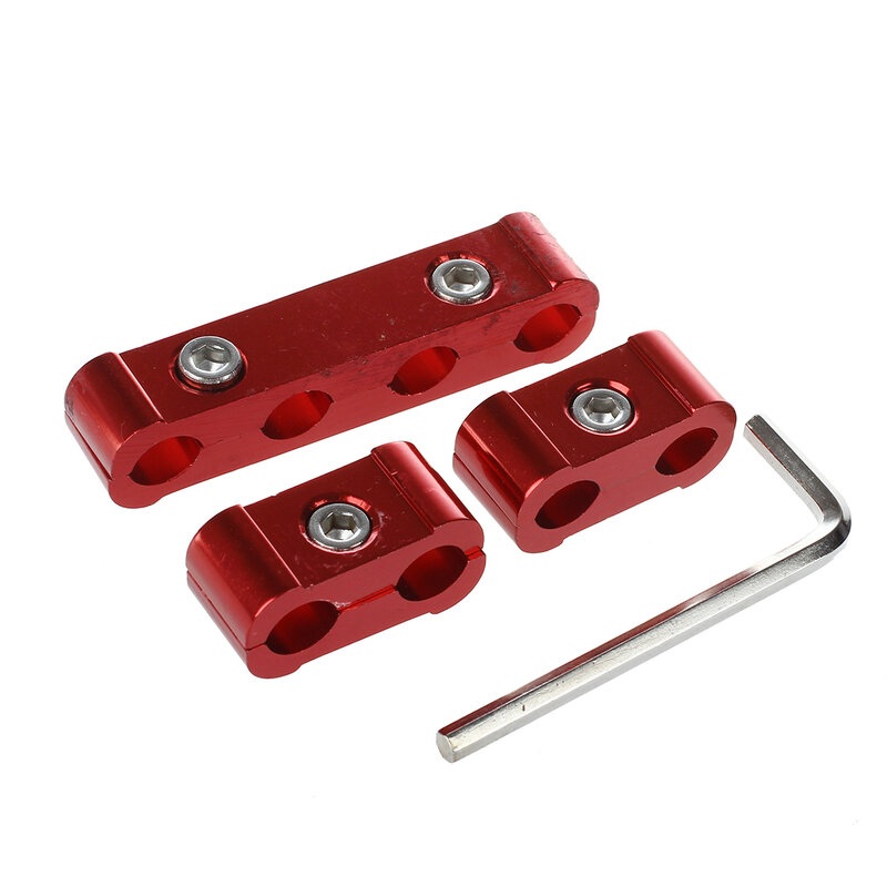 3pcs Engine Spark Plug Wires Separator Divider Clamp Kit for 8mm 9mm 10mm