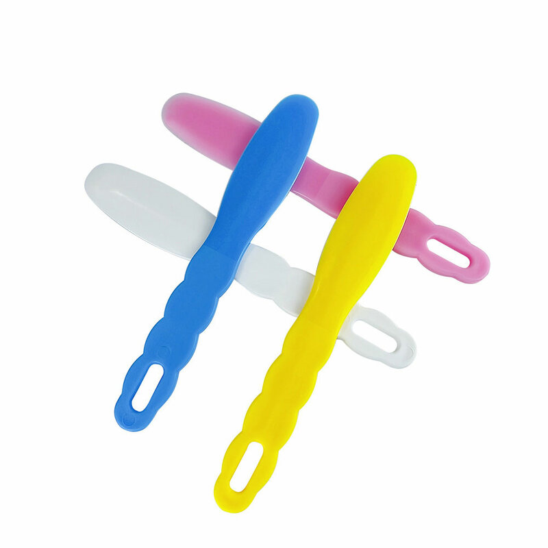 Dental Mixing Plastic Spatula Disposable  Dental Alginate Assorted Lab Plastic Mixing knife Dentist Consumables