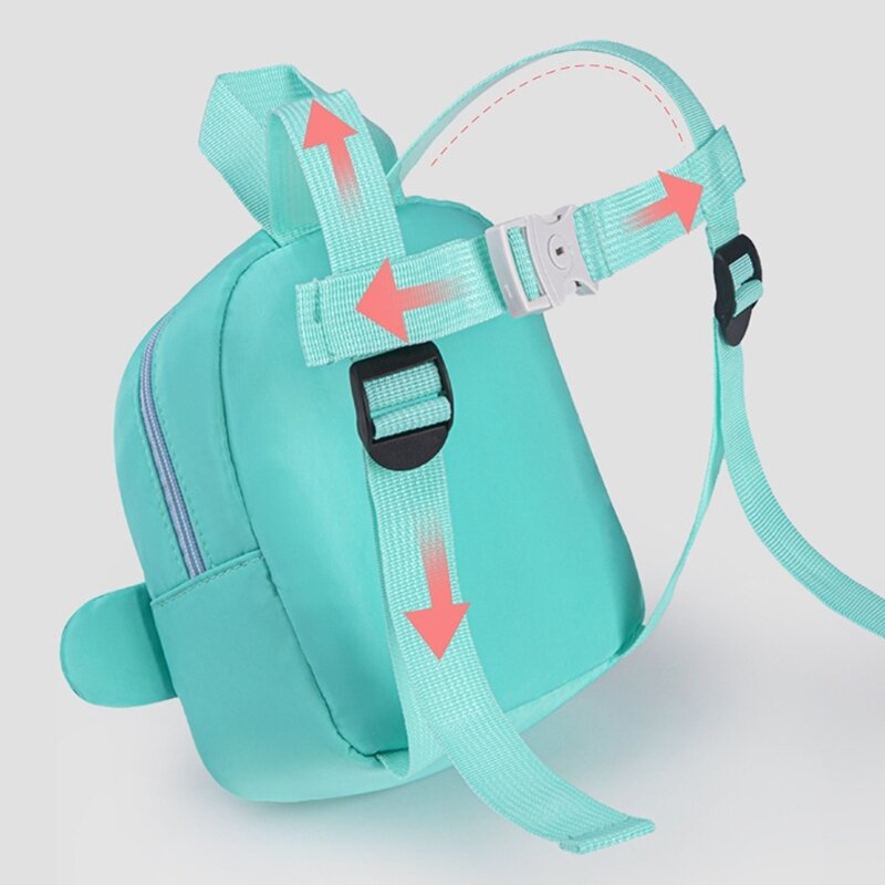 Plecak smycz dla małych dzieci z plecakiem szelki bezpieczeństwa chroniący przed zgubieniem opaska na nadgarstek plecak dla dzieci w wieku przedszkolnym