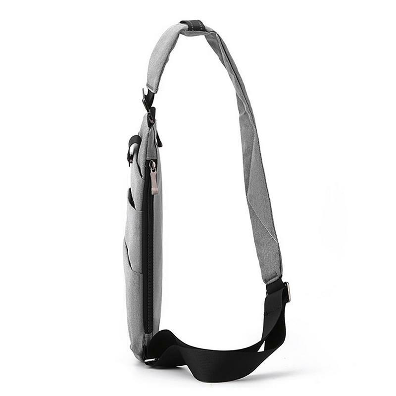 Pequeno portátil impermeável Sling Bag, mochila de ombro, Crossbody Peito Bag, grande capacidade, Camping, uso diário