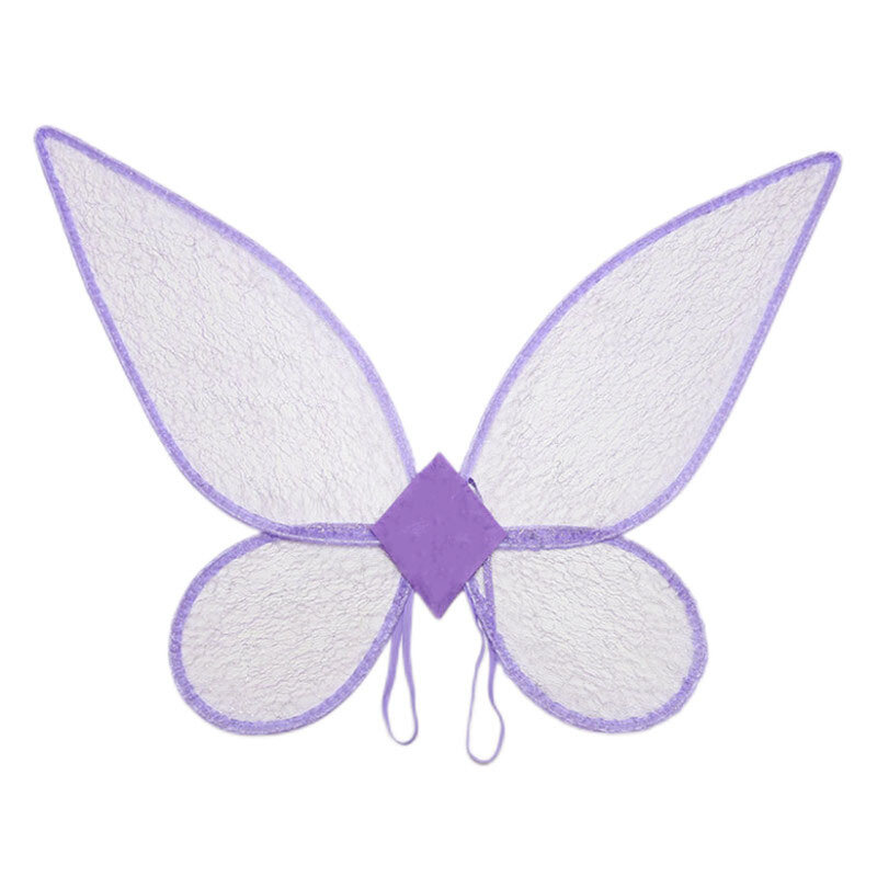 天使の妖精の翼女性紫色の蝶がハロウィーンの衣装のアクセサリー