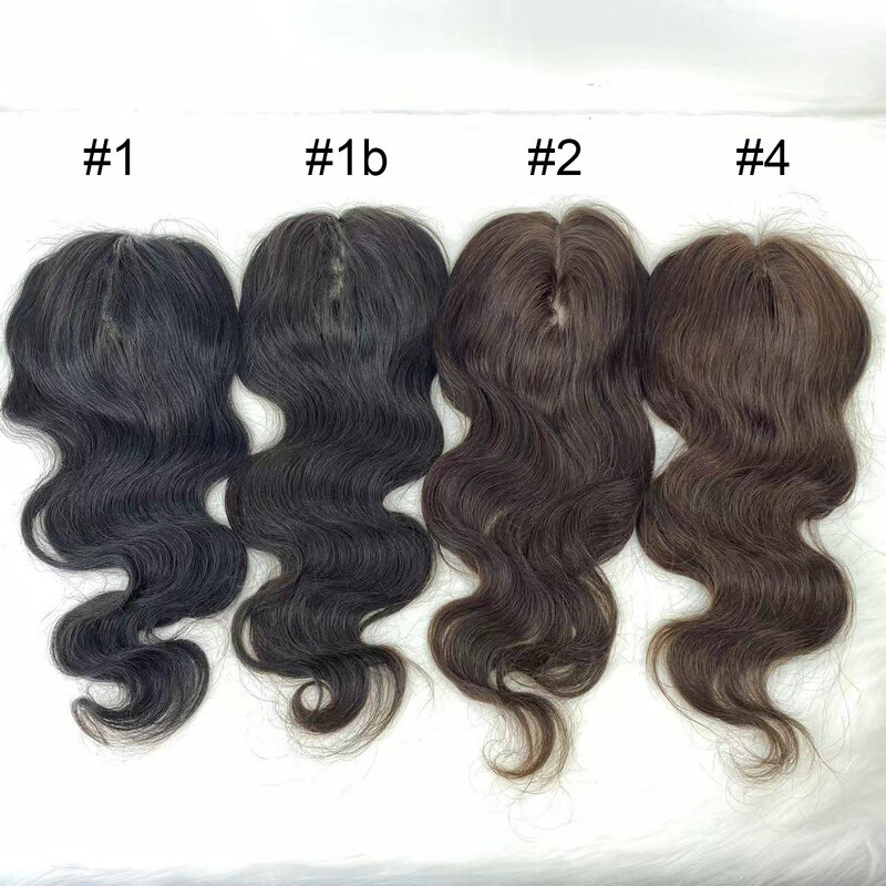 5X5inch Silk Top Lace Closure #613 Blonde Silicone Skin Base Human Hair Lace Closure with Baby Hair Clip In Remy Hair Extensions