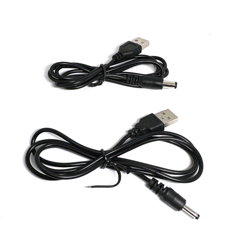 Linha USB Power Boost para Step Up Module, Cabo Adaptador Conversor, DC 5V, 2.1x5.5mm, 2.5x5.5mm, 5521, 5525 Plug, 1Pc