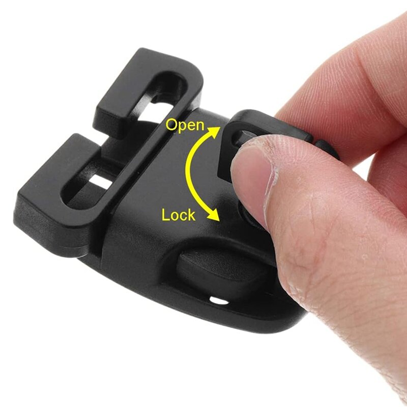 Spa Hot Tub Cover Clips Kit de substituição de trava, Travas Clip Lock para cintas com chaves, fácil de usar, 4 conjuntos