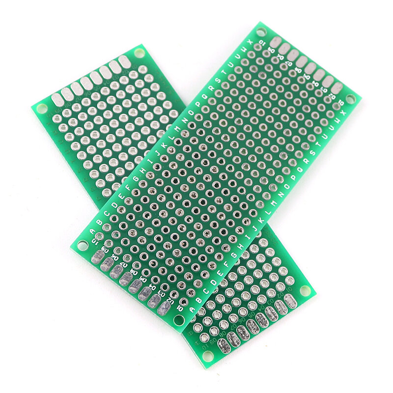 5Pcs Green 3x7cm Single Sided Prototype DIY Universal Printed Circuit PCB Board Prototype Board PCB Kit Breadboard Kit