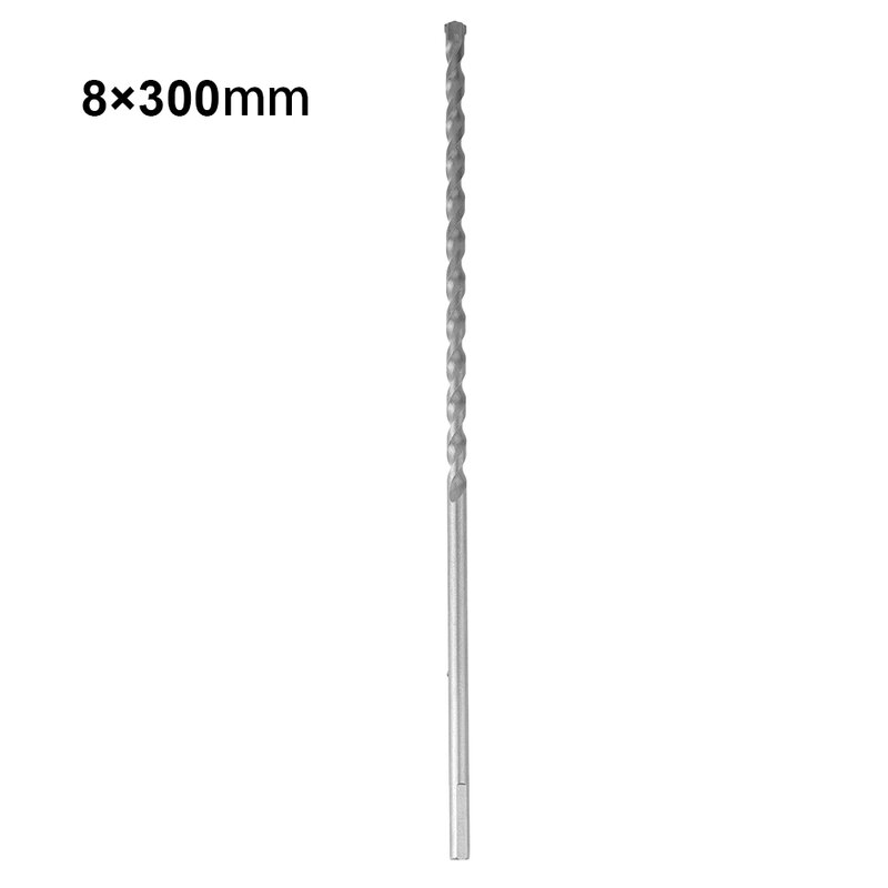 Pièces de forets en alliage, 300-350mm, 6-16mm, radiateur, impact, long, triangle de circulation, composants en béton