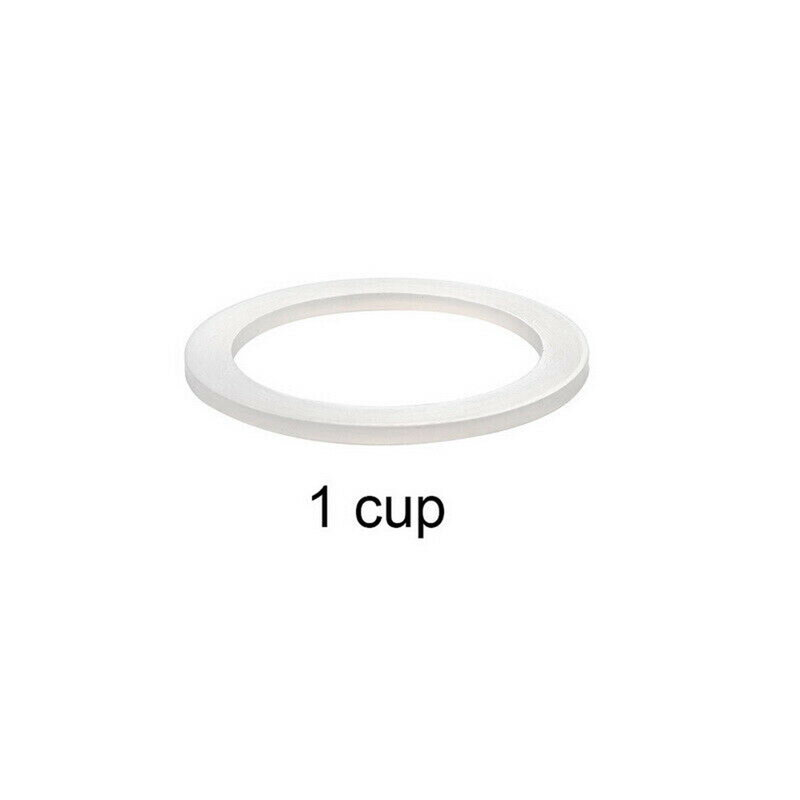 Silikon dicht ring Dichtung Ring waschanlage Ersatz für Moka-Topf Espresso maschinen Zubehör Teile 1/2/3/6/9/12 Tasse