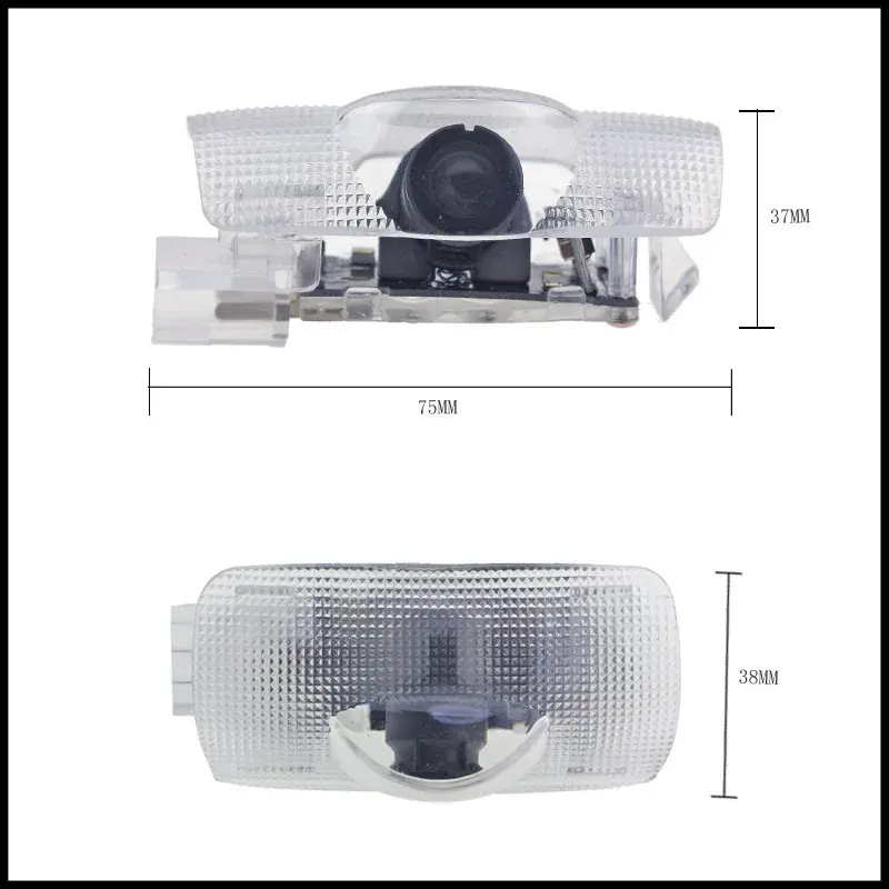 Car Door Welcome Lights Styling For Land Cruiser Prado 150 2700 4000 2010-2021 Courtesy Projector Ghost Shadow Lamp Accessories