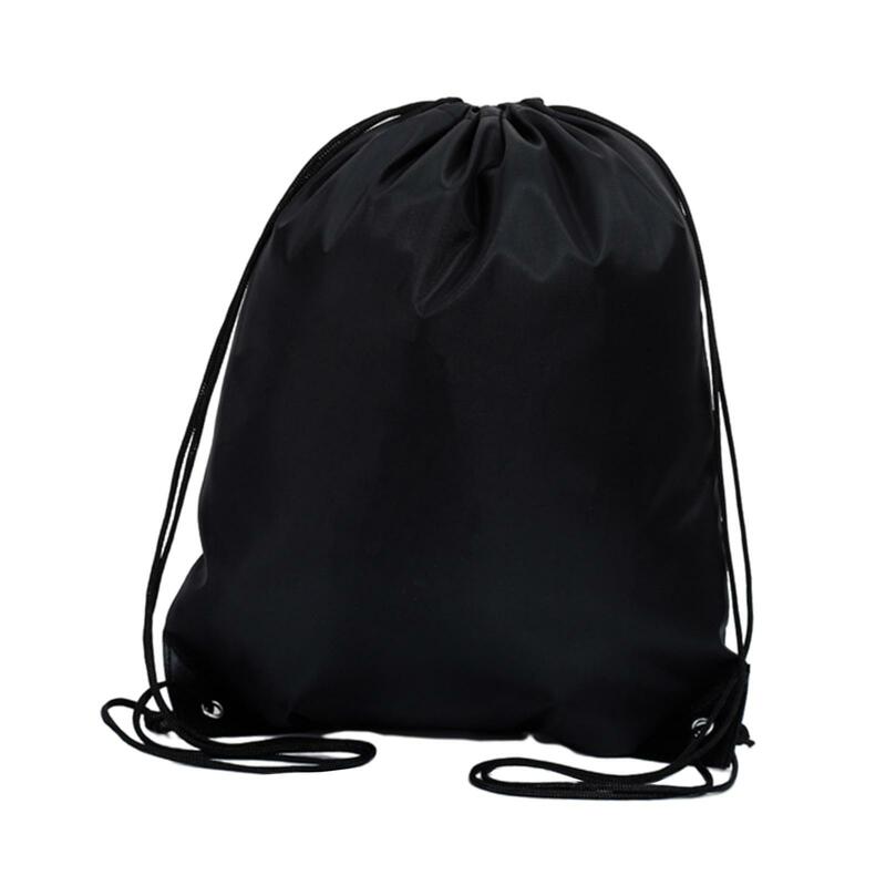 Zaino con coulisse borsa da palestra sportiva Cinch Sack Large Casual Day Pack Draw String Bag zaino per donna adulti bambini uomini nuoto