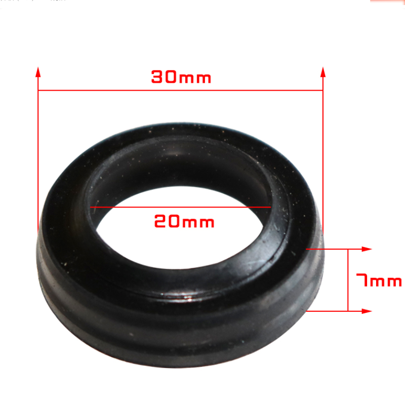 3 Tons Horizontal Hydraulic Jack Accessories 16mm Plunger Oil Seal Ring Soft Rubber Oil Seal