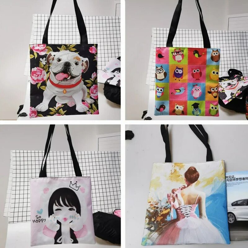 Piano Music Note Print Tote Bag Fashion Women Handbag Girls Shoulder Storage Bags for Travel Ladies large Capacity Shopping Bag