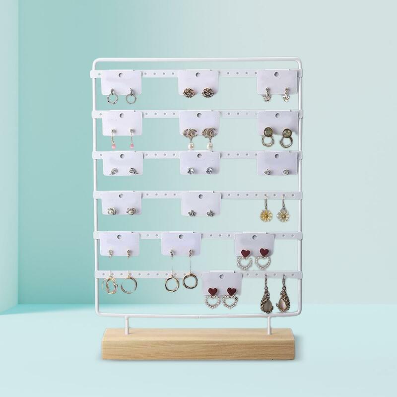Schmuck Veranstalter multifunktion ale Ohrring Display Ständer für Desktop-Kommode Multi Ebenen Schmuck Lager regal für Frauen Mädchen