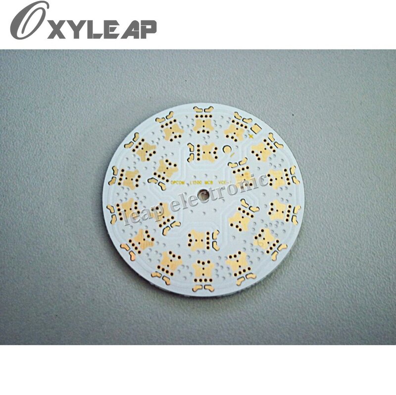 Placa LED PCB de cobre, placa de circuito AL, una sola capa, PC