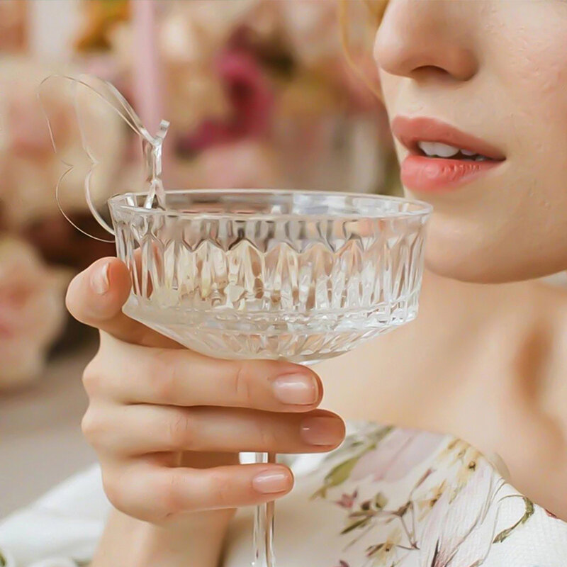5 pezzi farfalla bicchiere da vino decorazione etichette acriliche Cocktail Glass Cup Label Wedding Drink Tag forniture per decorazioni per feste di compleanno