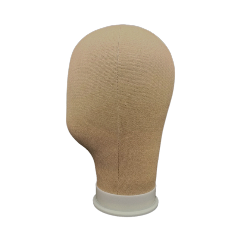 21 Inches Canvas Mannequin Head for Wig Mannequin Head for Wig Making Good Quality Canvas Block Wig Making Head