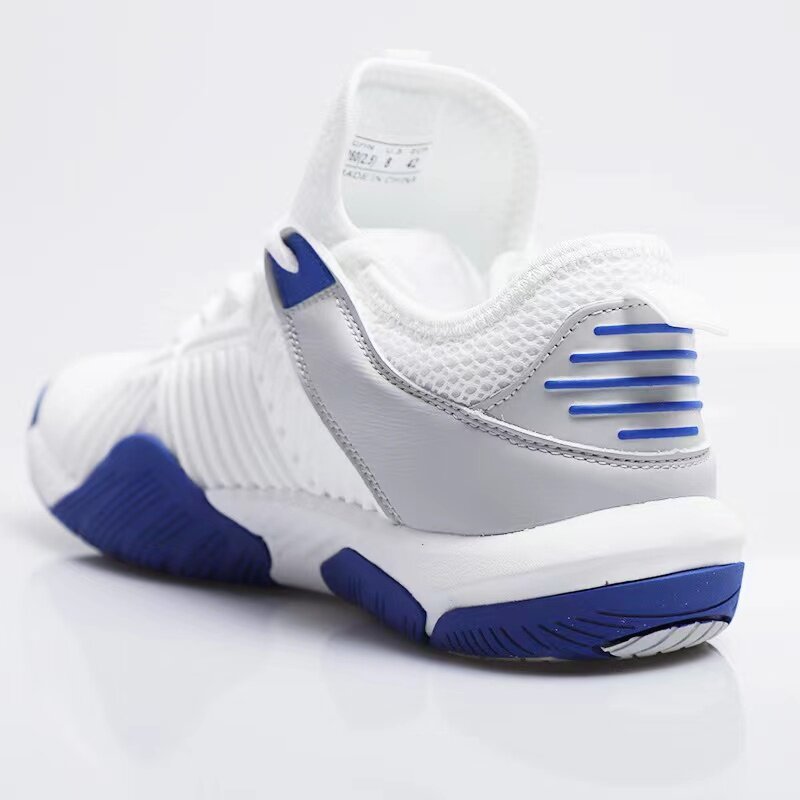 Nowy kolor niebieski dziecięce buty do szermierki dla dorosłych antypoślizgowe kryty oddychające trampki do kostek rozmiar 31-45 męskie buty do tenisa stołowego do badmintona