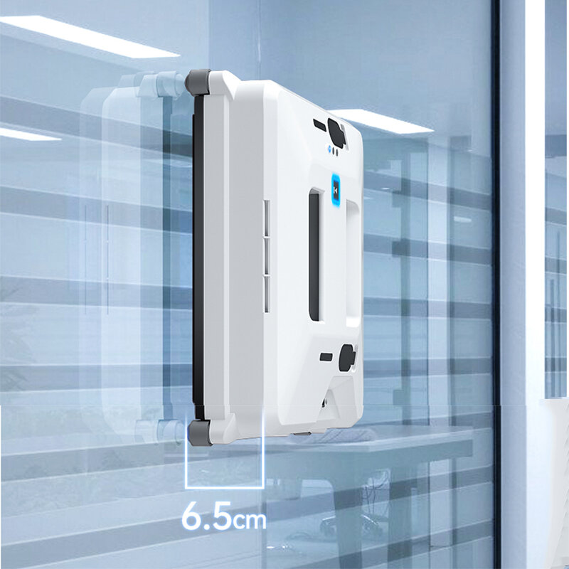 Roboter Fenster Reiniger Mit Sprayer Home Appliance Smart Fernbedienungen Platz Hohe Saug Für Fenster Wand Waschen Wasser Spray