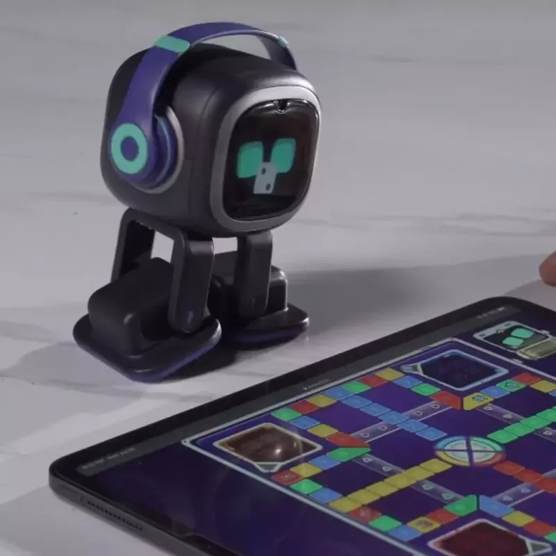 Робот-питомец эмо, интеллектуальная эмоциональная коммуникация, интерактивный электронный питомец, умный робот, сопутствующие игрушки, подарок питомцу