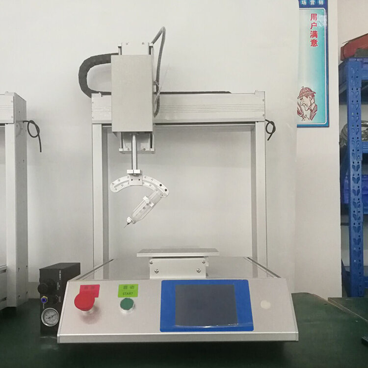 Automatische Flexibel Roterende Lijm Dispenser Robot 4 As Roterende Lijm Dispenser Machine
