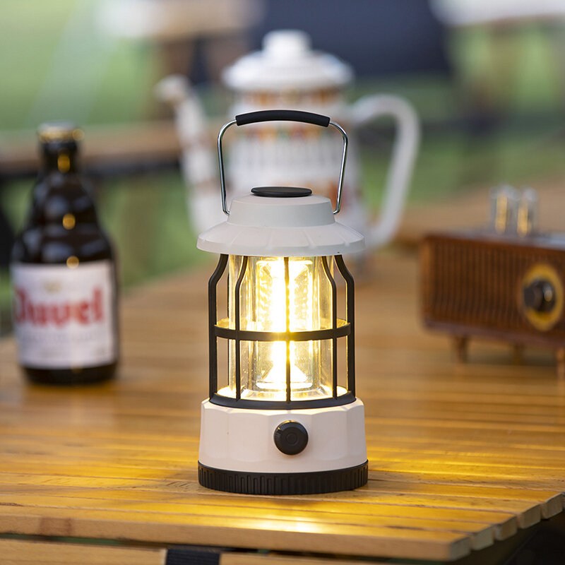 Кемпинговые фонари COB, портативный фонарь для кемпинга с зарядкой от USB, фонарь для кемпинга, палатки, путешествий, винтажный фонарик для кемпинга на открытом воздухе