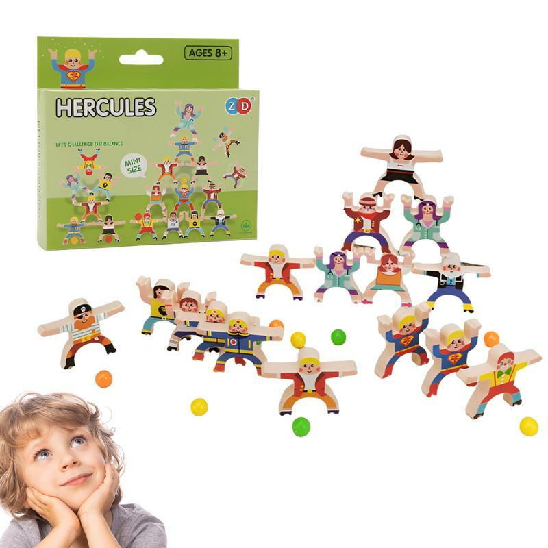 Stapel blöcke für Kinder bunte Mini tragbare Stapel blöcke für Kinder Spaß interaktive pädagogische frühe Entwicklung Spielzeug