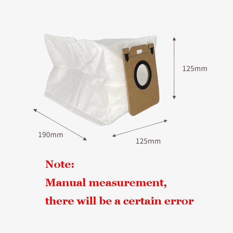 Dust Bag For Dreame Bot D10 Plus Accessories RLS3D Robot Vacuum Cleaner Bags Dirty Bag Replacement Spare parts