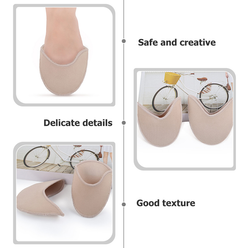 Ballet Dance Shoes Toe Covers Toe Covers Dance Shoes Elastic Toe Covers Shoe Inserts Comfortable Toe Protectors
