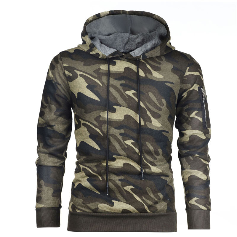 Men's Pullover Coats Camouflage Slim Fit Military Jackets for man Fashion Spring Thin Men Hoodie Sweatshirt Long Sleeve MY047