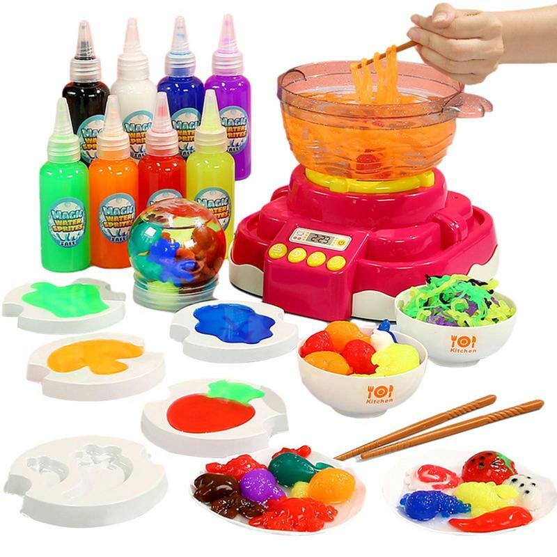 Magic Water Elf Kit para crianças, Brinquedos DIY artesanais, Kitchen Hot Pot Machine, Pretend Creative Hot Pot Toys, Kids Play House Toys