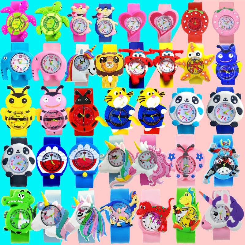 2021 hurtownia zegarek dziecięcy 3D Cartoon dzieci zegarki zegarek dla dzieci dla chłopców zegar kwarcowy zegarki dla dziewczyn prezent zegarki dla dzieci