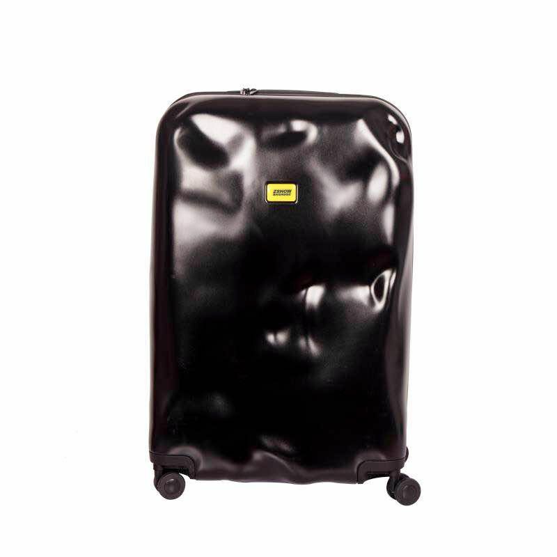 PC 20/24/28Inch Concave Convex Personality Trolley Box Rolling Luggage Trolley Suitcase Hard Shell Large Capacity Travel Bag