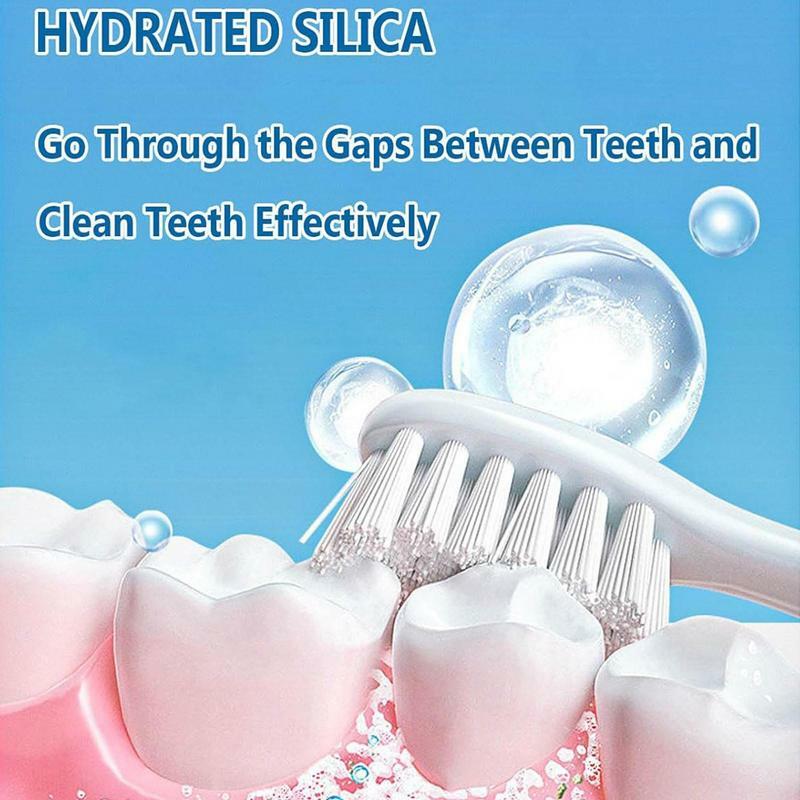 كامل النعناع نطاق معجون الأسنان ، مقدما إزالة السموم قوة Reharden Hydroxyapatite الجليدية النعناع معجون الأسنان ، 3.52oz