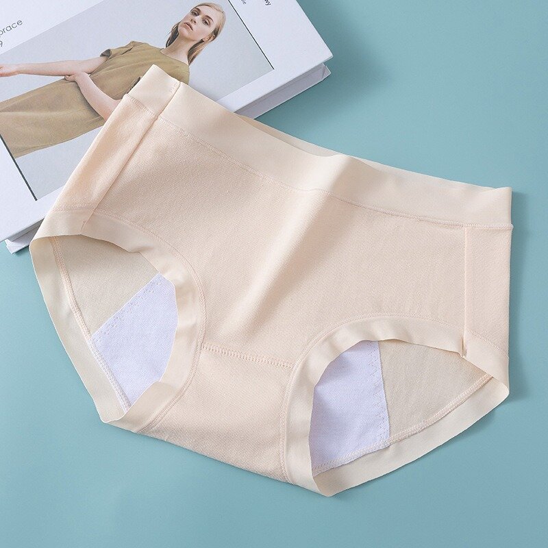 Cotton Menstrual Anti-Side Leakage Panties