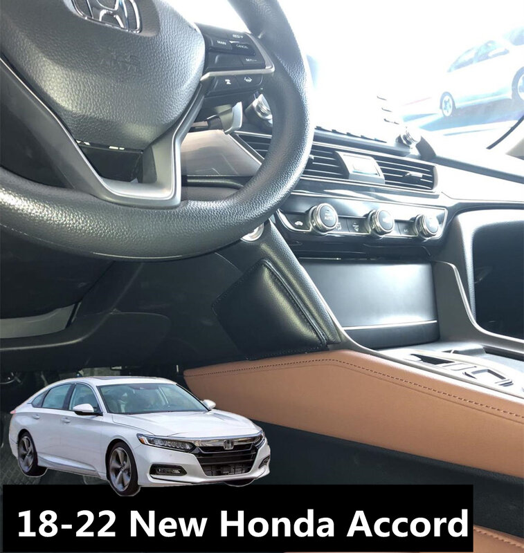 Rodillera suave para el lado del conductor del coche, accesorios interiores para Honda Accord, 2018-2022