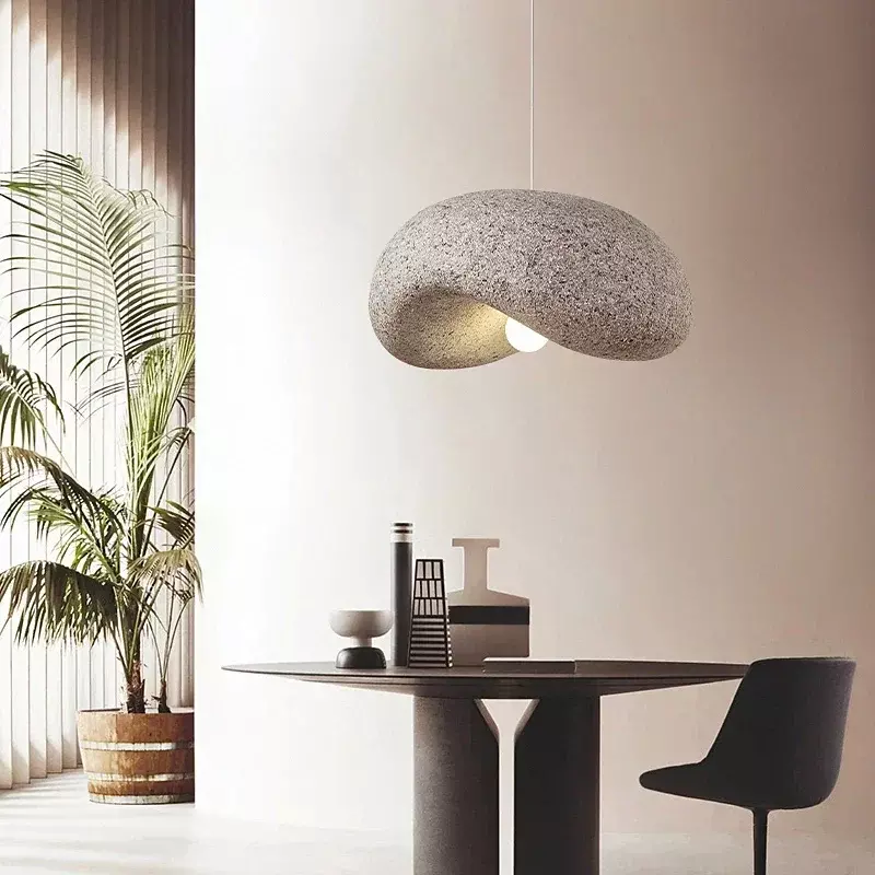 Designer New Wabi Sabi Chandelier Japanese Style Kitchen Dinning Hall Living Room Pendant Lamps Bedroom Art Table Bar Light