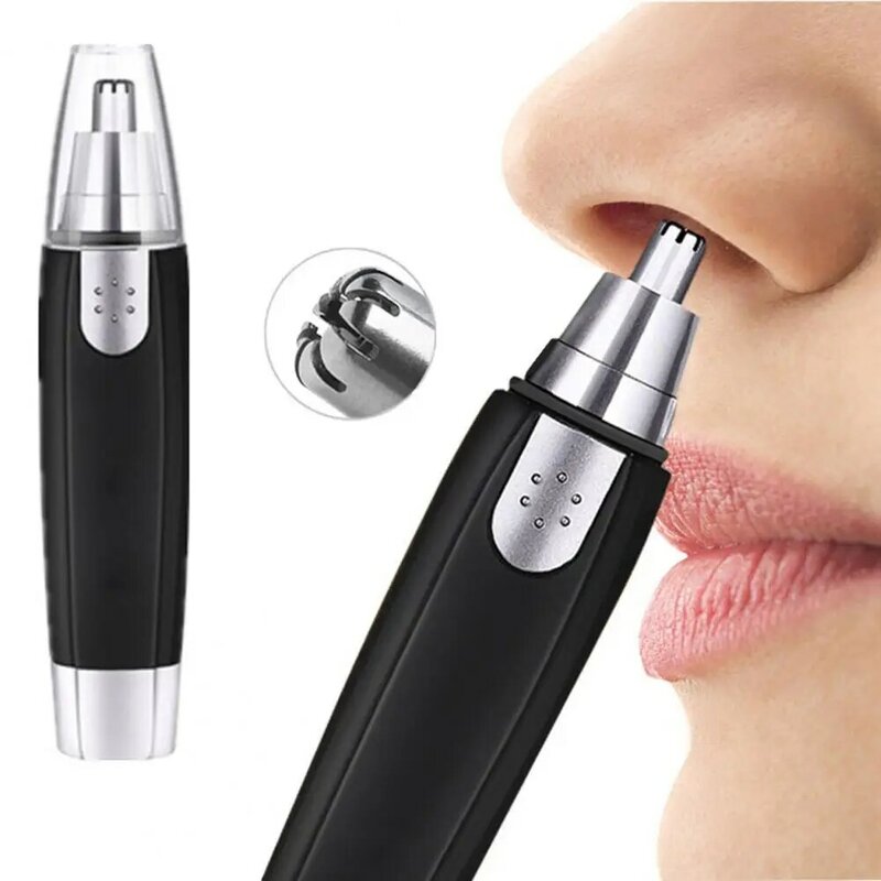 Ear Hair Trimmer  Portable Washable Cutter Head Battery Operated  Ear Nose Hair Trimmer Clipper Home Use