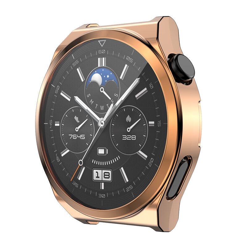 Full Screen Protector Case For Huawei Watch GT3 Pro 46mm 43mm TPU Protective Shell Bumper Cover