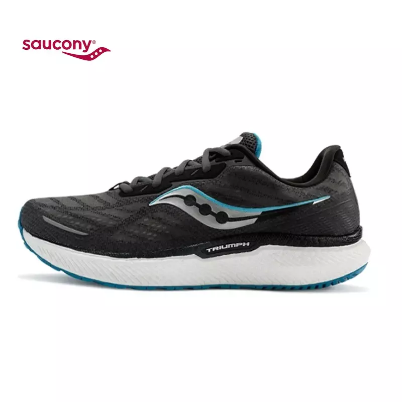 Saucony-Zapatillas de correr Victory 19 para hombre, calzado informal de tenis con suela gruesa y amortiguación elástica para exteriores, novedad