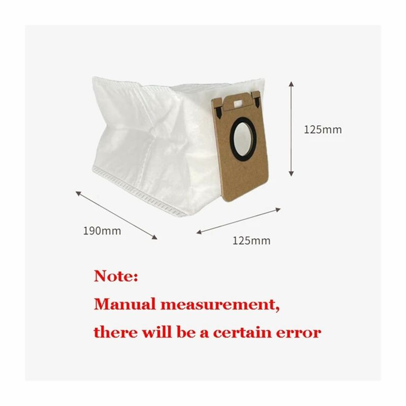 드림 봇 D10 플러스용 먼지 봉투, RLS3D 로봇 진공 청소기 가방, 먼지 봉투 교체 예비 부품 액세서리