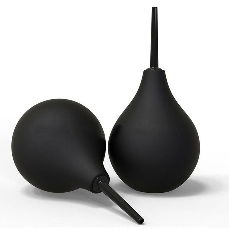 Bombilla de Enema de silicona para hombres y mujeres adultos, accesorios de juguetes sexuales, 1 unidad